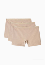 Трусы женские шорты. Набор из 3-х штук Essential телесный