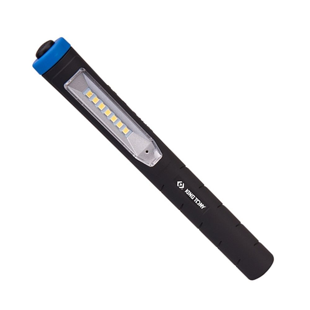 KING TONY (9TA281) Фонарь светодиодный в форме ручки, Li-Ion, 120 люмен