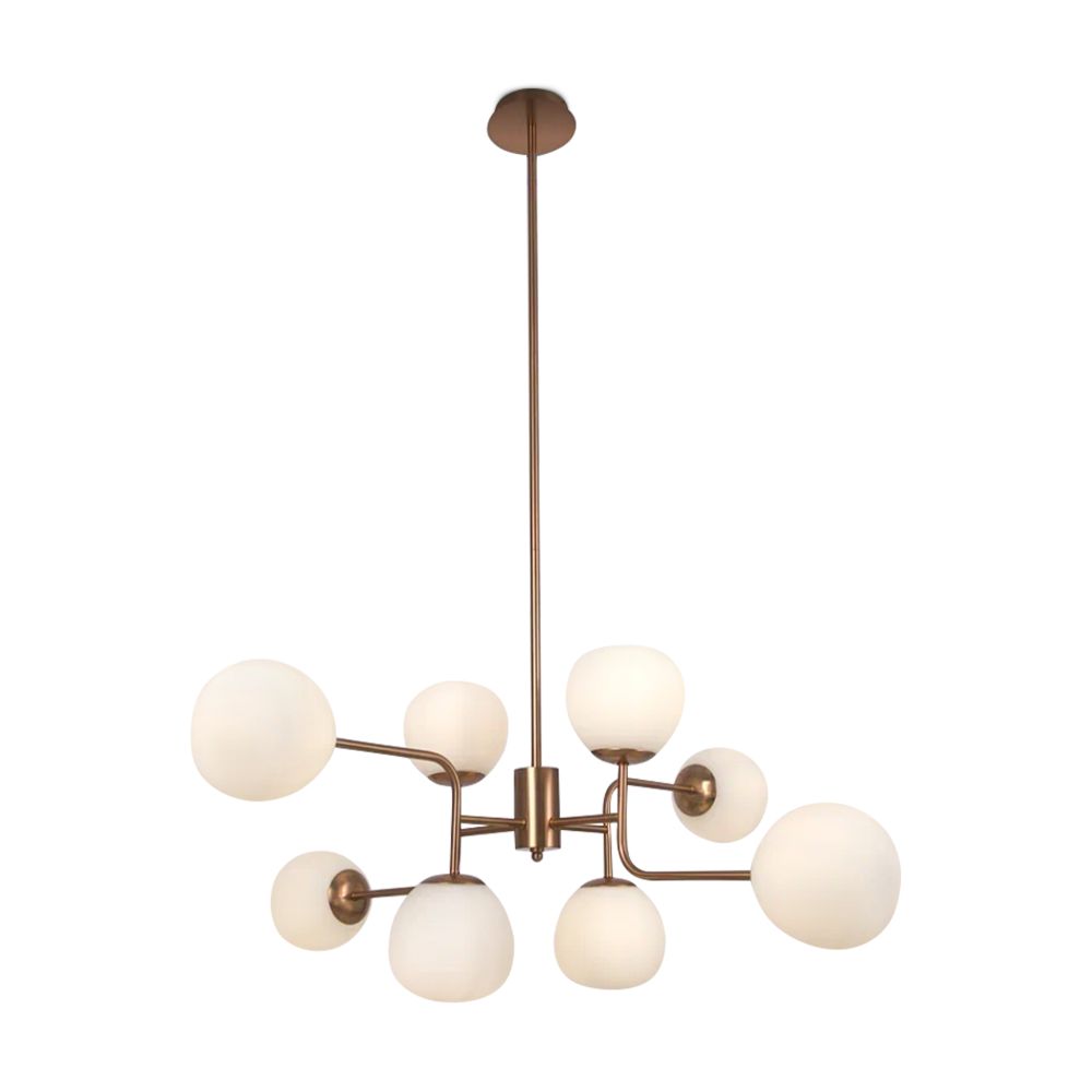 Люстра на штанге Maytoni Erich MOD221-PL-08-G