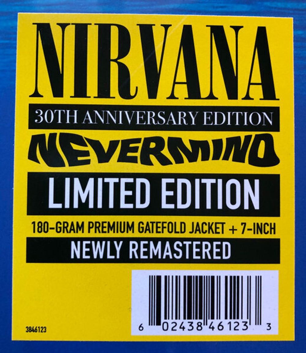 Nirvana. Nevermind. 30th Anniversary (LP + LP 7")