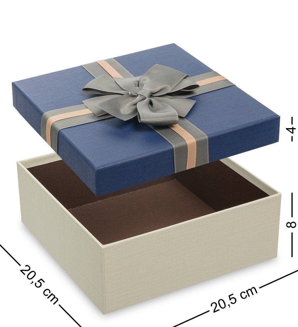 Packing Symphony WF-80-A Набор коробок из 3шт «Квадрат» цв.беж./син.