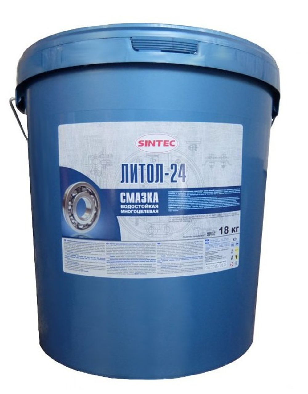 Смазка Литол-24 SINTEC 18кг