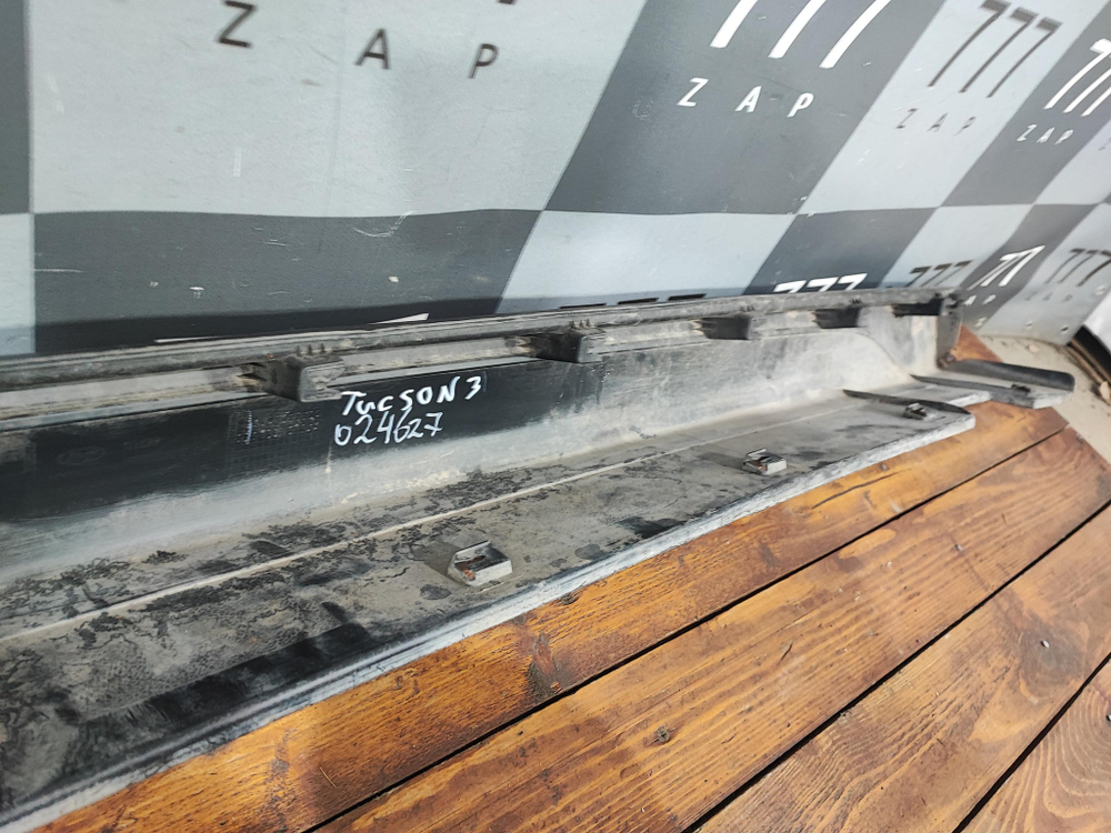 Накладка порога левого Hyundai Tucson 3 (TL) 15-21 Б/У Оригинал 87753d7000