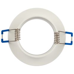 Светильник встраиваемый декоративный ЭРА DK106 WH под лампу MR16 GU5.3 белый | Декоративные встраиваемые светильники