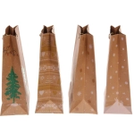 Пакет подарочный «Новогодний мир» 18*23*8 см, микс