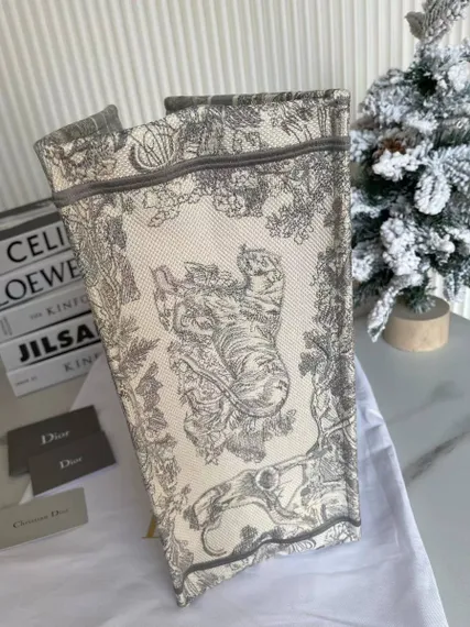 Сумка Dior Book Tote серый
