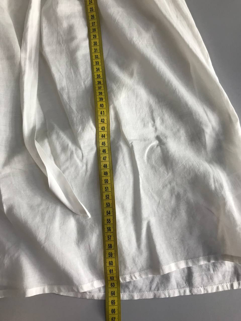 Блузка La Redoute свободного кроя, маркировка 42, визуально на 48 размер