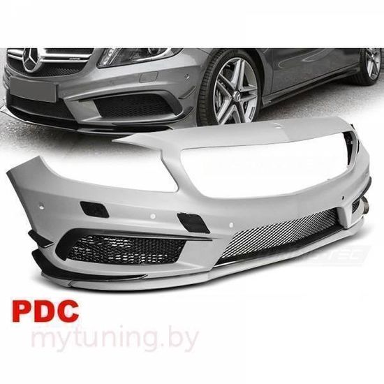 Передний бампер AMG для Mercedes A W176