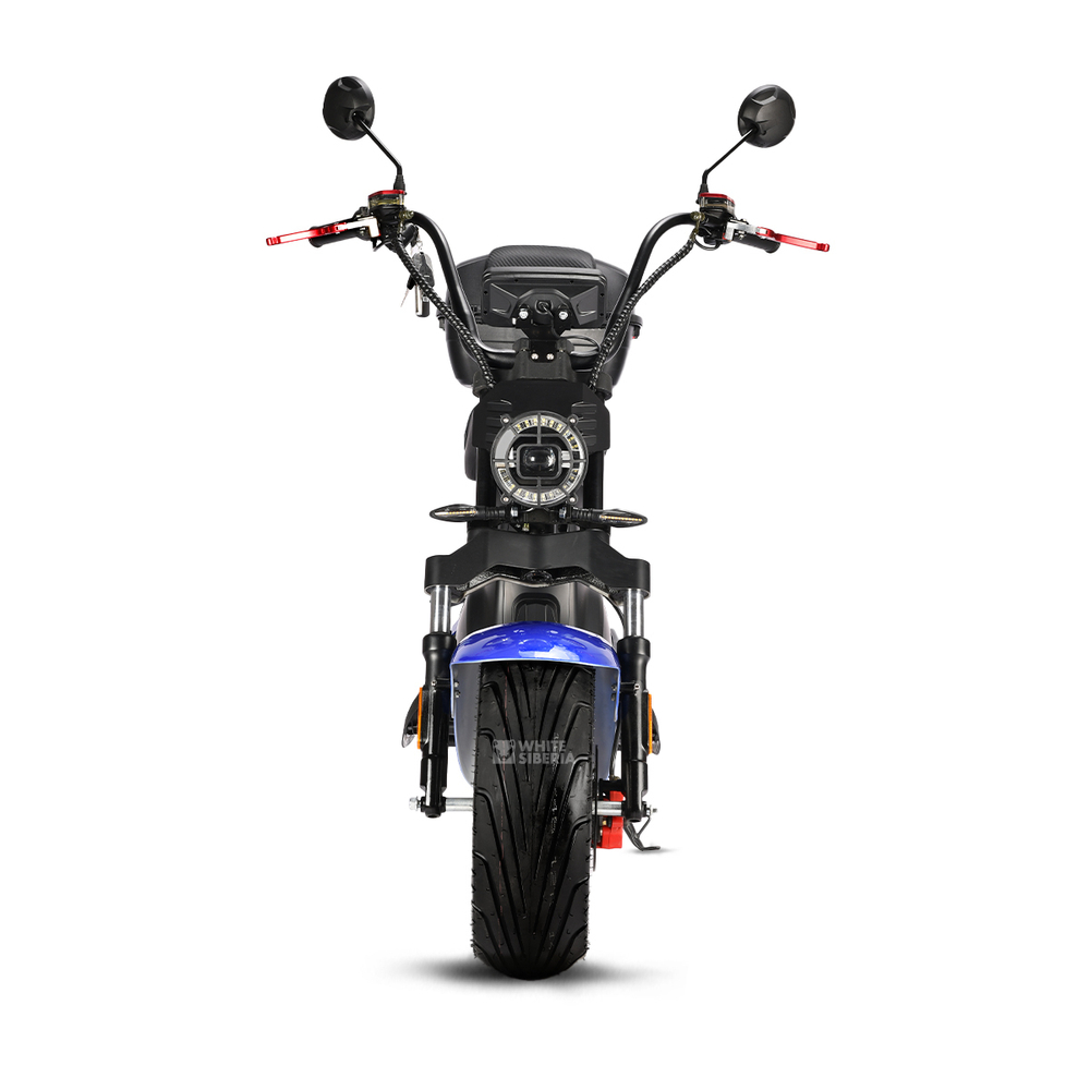 Электроскутер White Siberia BLACK SEA (BLUE) 5000W