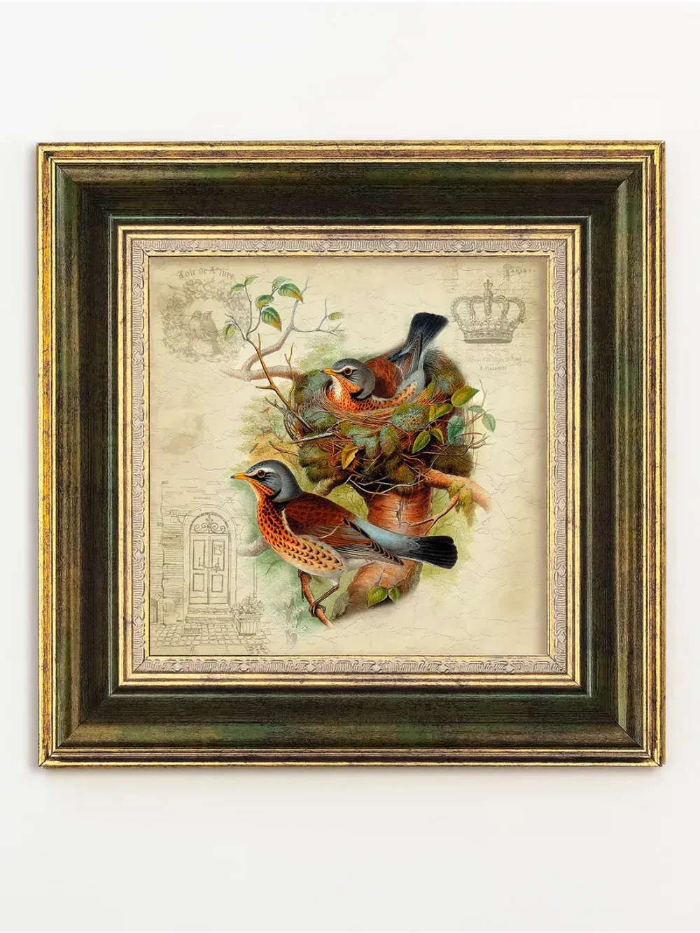 Картина на стену интерьерная на холсте 30*30 см