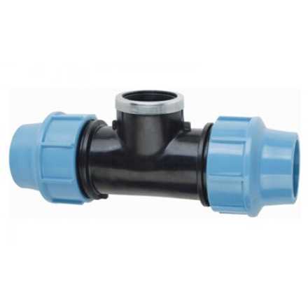 Тройник для ПЭ трубы 32х1"х32 ВР