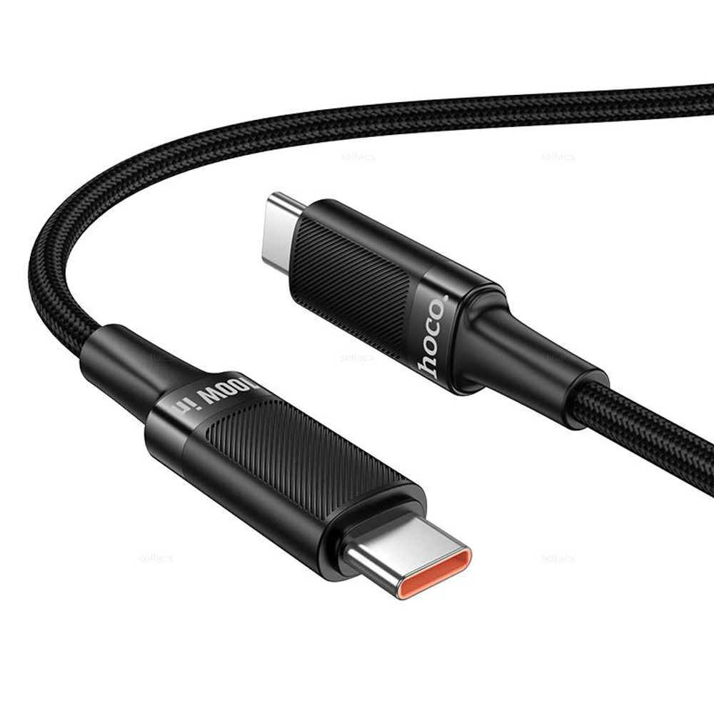 Hoco U153 Extreme100W многопротокольный зарядный кабель Type-C на Type-C