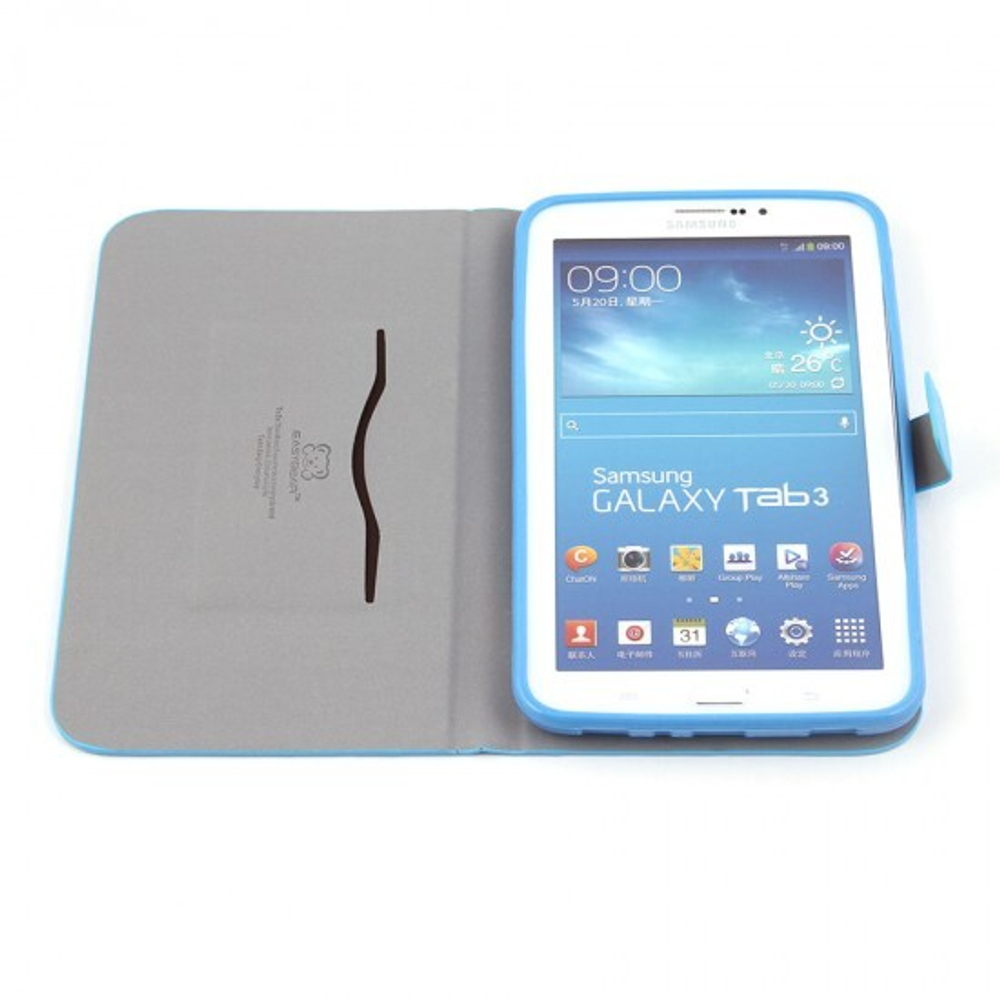 Чехол-подставка Easybear для Samsung P3200 Galaxy Tab 3 7.0, 006634 Темно-розовый