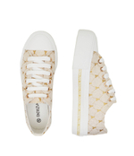 Кроссовки Patrizia Pepe - золотой(PPJ256)