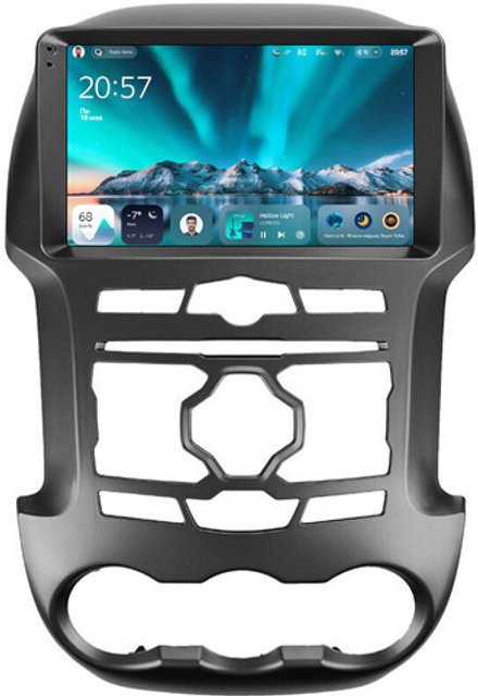 Магнитола для Ford Ranger 3 2011-2015 (рамка тип 1) - Teyes CC4 монитор 9.2" 2K QLED на Android 14, Snapdragon 680, DSP, CarPlay, 4G SIM-слот