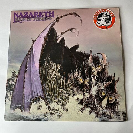 Винтажная виниловая пластинка LP Nazareth Hair Of The Dog (Англия 1975) Mooncrest