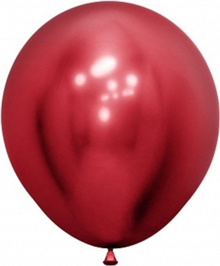 S 18" Хром Рефлекс Красный (915) 45 см.