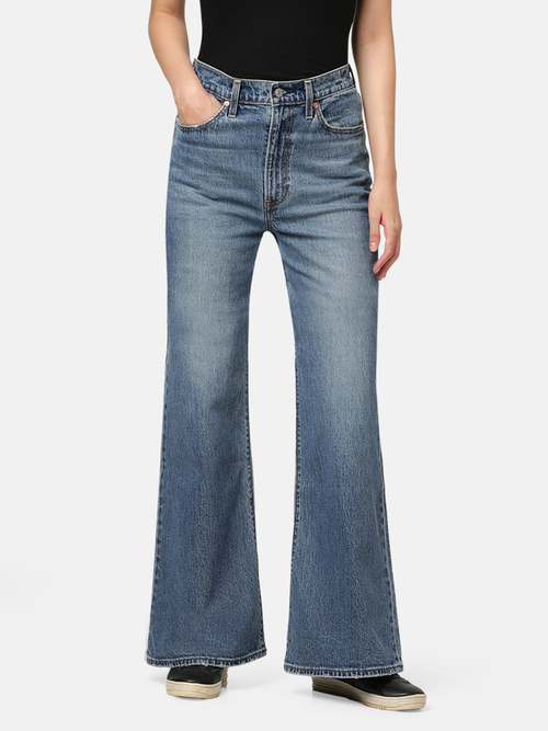 Женские джинсы клеш с завышенной талией Levi's Ribcage Bell A7503-0009