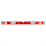 Уровень алюминиевый, магнит, фрезерованный, 3 глазка (1 зеркальный) двухкомпонентные рукоятки, 1000 мм Matrix