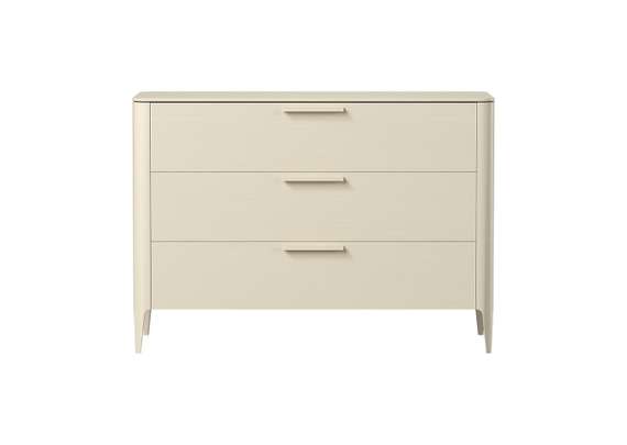 Комод Type oak 3 ящика ширина 120 см (дымка)