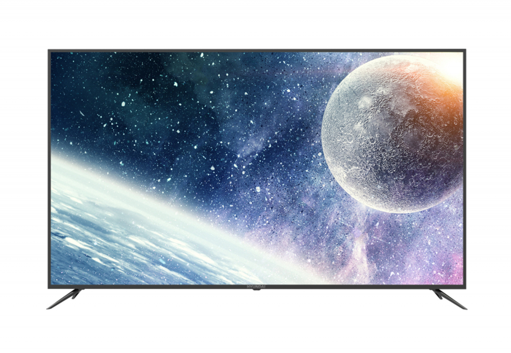 Телевизор 75" Hyundai H-LED75FU7002 4K UHD 3840x2160, Smart TV черный