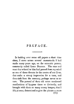 Life of Lord Timothy Dexter; with sketches of the eccentric characters that composed his associates, including his own writings, "Dexter's Pickle for the knowing ones", &c., &c | Samuel Lorenzo Knapp