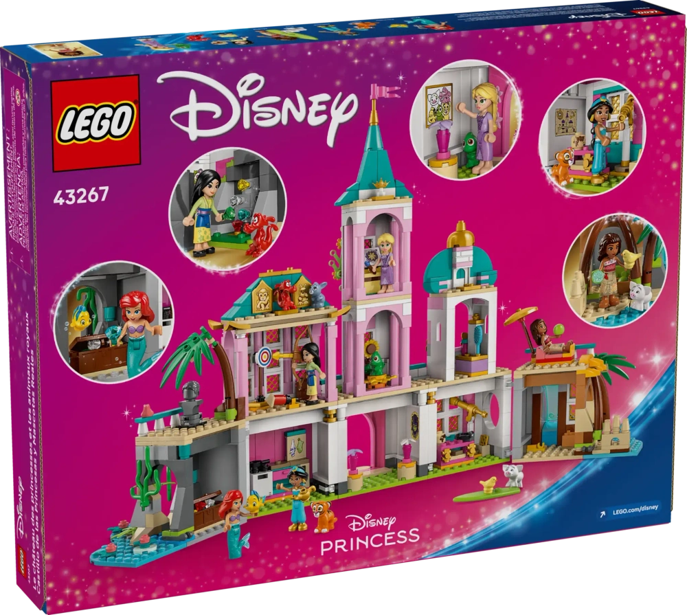 Конструктор LEGO Disney 43267 Замок принцессы и королевские питомцы