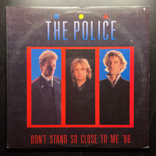 The Police ‎– Don't Stand So Close To Me '86 (США 1986г.) 12", 45 RPM
