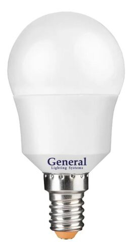 Светодиодная лампа General Lighting Systems Шарик G45F-12W-E14-4500K 661102