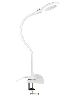 Косметологический светильник для наращивания ресниц, лупа