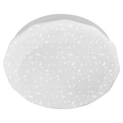 Светильник потолочный светодиодный ЭРА Классик без ДУ SPB-6 Slim Sparkle 18W-4K 4000К | Светильники SPB-6 без ДУ