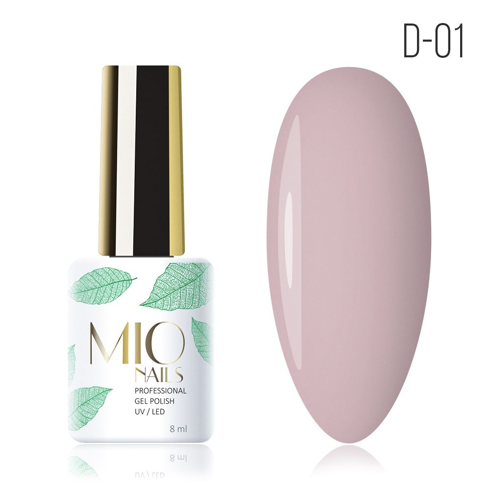 Mio Nails D-01 Мягкий шелк, 8 мл