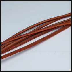 Шнур кожаный - коричневый