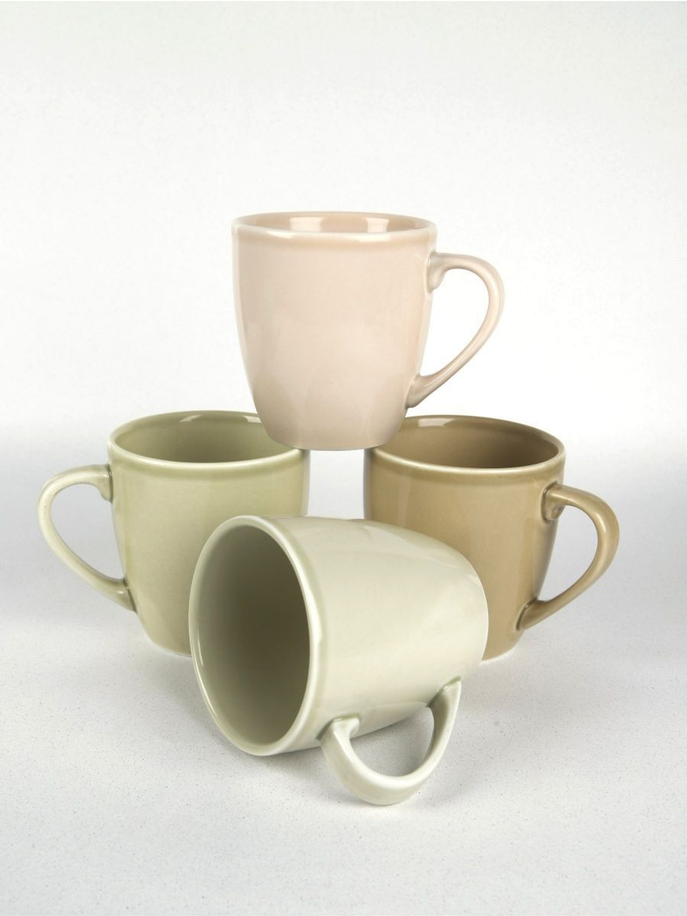 Кружки парные набор Башкирский фарфор, 270 мл, 2 шт, фарфор, цвет, для кофе и чая