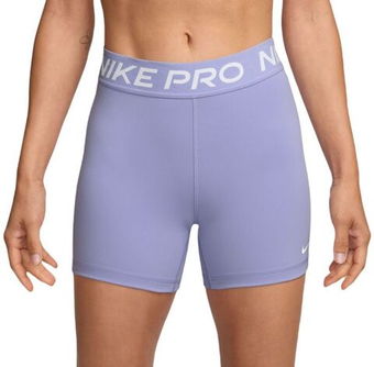 Женские шорты теннисные Nike Pro 365 5in - сиреневый лед/белый