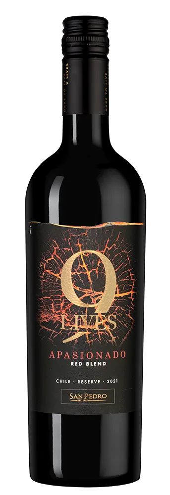 Вино 9 Лайвс Апасионадо Резерв