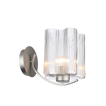 SL117.101.01 Бра ST-Luce Серебристый/Прозрачный E27 1*60W ONDE