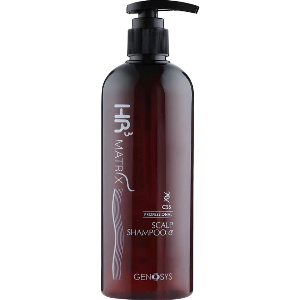 GENOSYS Шампунь от выпадения волос 300 мл | HR3 Matrix Scalp Hair Shampoo