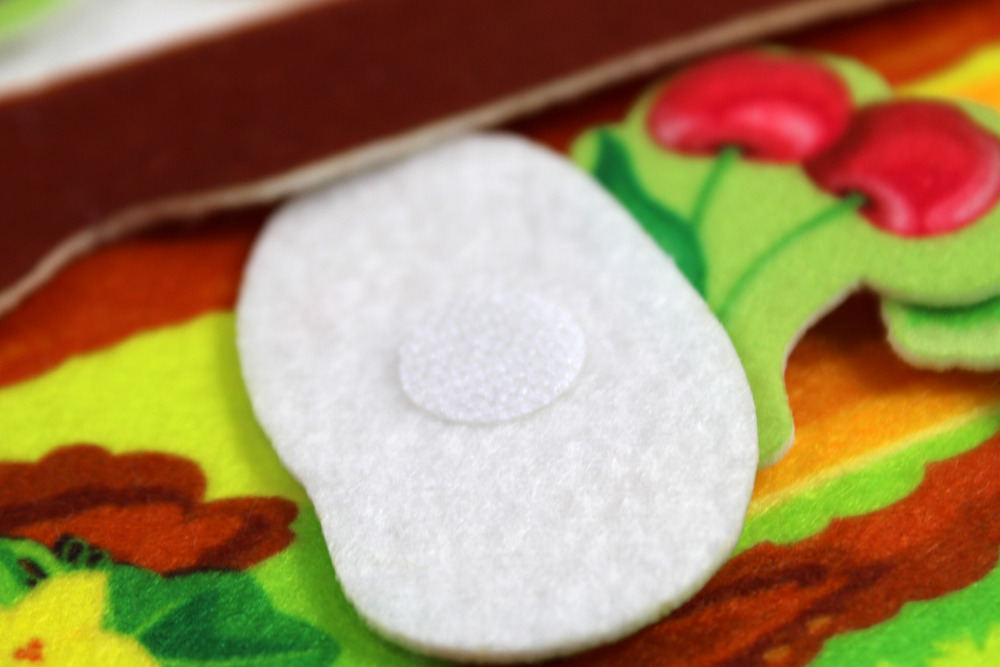 Набор из фетра на липучках Огород