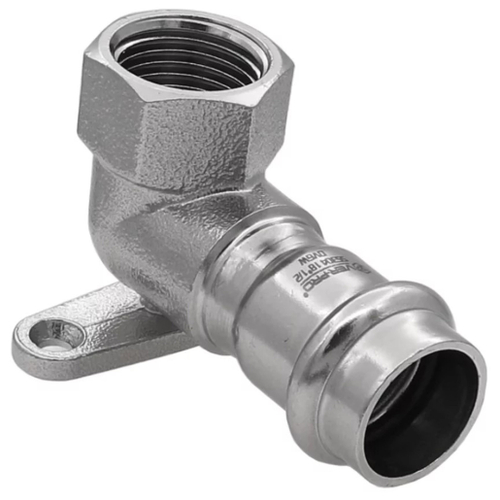 Уголок VIEIR с переходом на внутреннюю резьбу и креплением 18×1/2" VER-PRO (30/5)