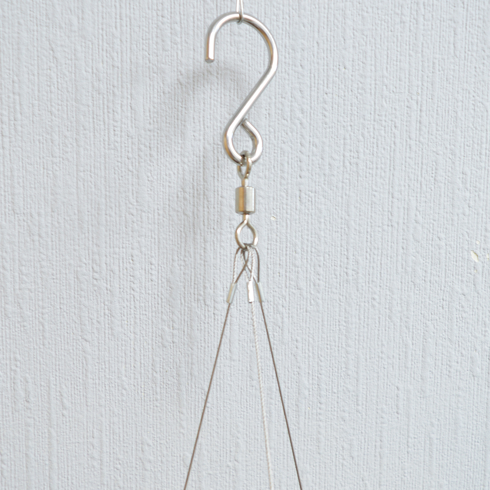 Кашпо Жемчужина 7л подвесное (графитовый)