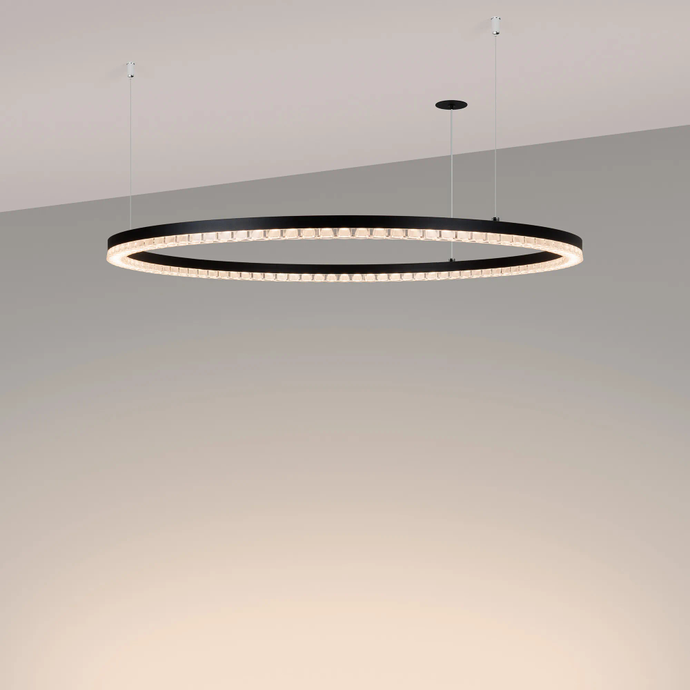 Светильник SP-DIAMOND-R850-40W Warm3000 (BK, 45 deg, 230V, TRIAC) (Arlight, IP20 Металл, 5 лет) 054483