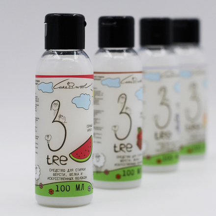 Средство для стирки вязаных изделий "TRE" от CAREWOOL