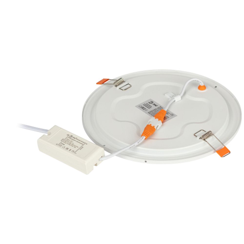 Светильник светодиодный встраиваемый ЭРА LED 1-16-4K круглый 16Вт 4000К | Downlight