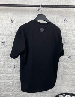 Футболка Philipp Plein Crystal gold skull