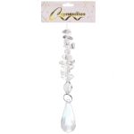 Подвеска «Изящный камень» 13 см, Прозрачный