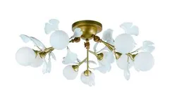 2750A/9 SPAY PAINT BRASS+WHITE (1) Люстра NW