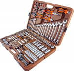 OMT141S Набор инструмента универсальный 1/4", 3/8" и 1/2"DR, 141 предмет