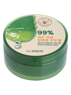 Гель The Saem "Jeju Fresh", алоэ, для всех типов кожи, 99%, 300 мл