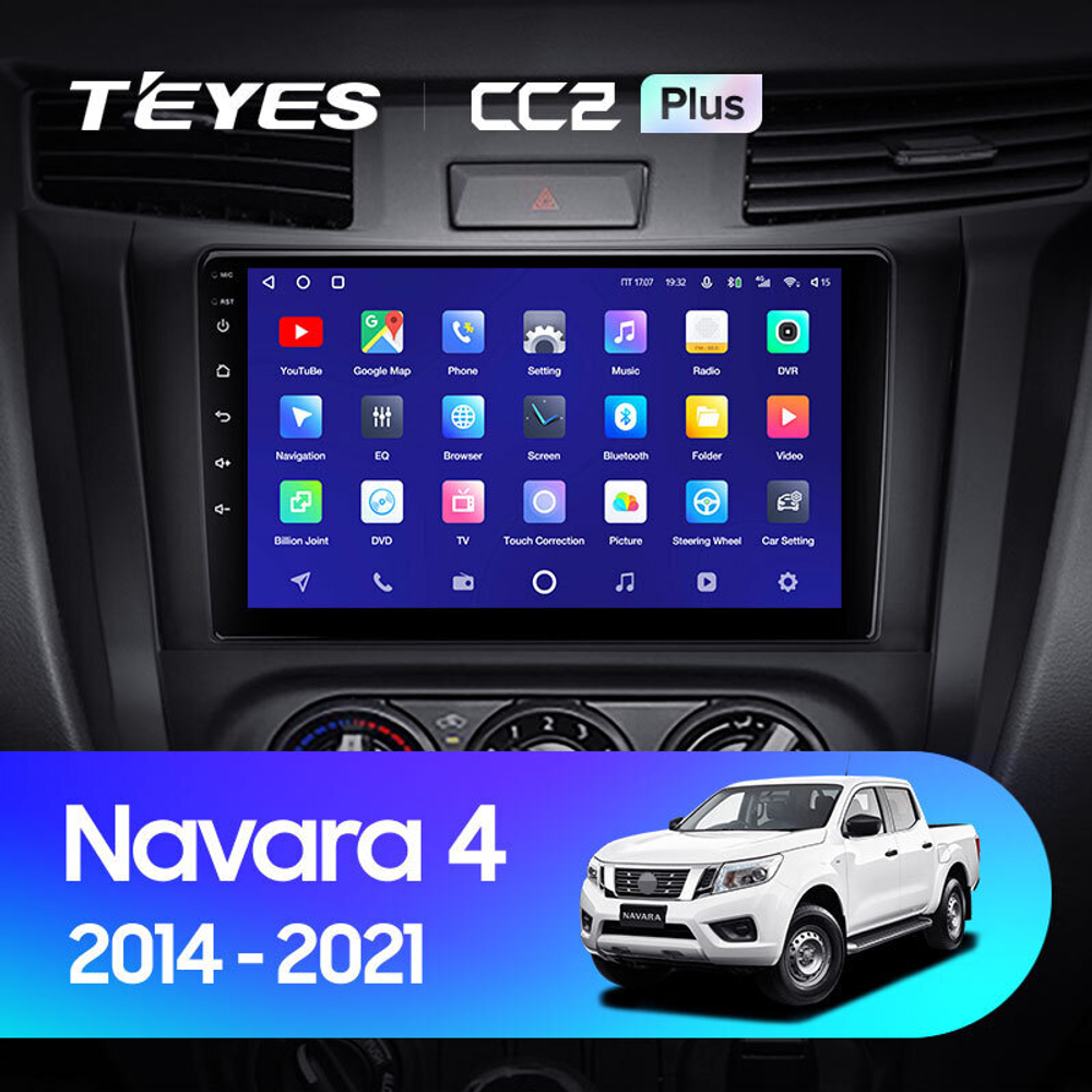 Teyes CC2 Plus 9" для Nissan Navara 2014-2021